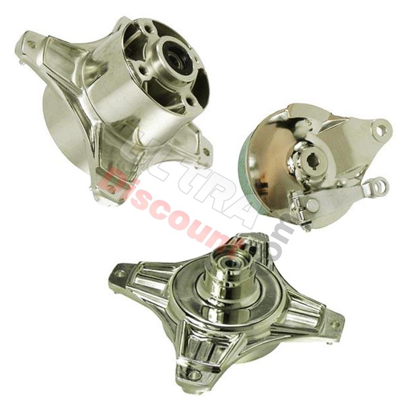 Moyeu Tuning Avant - Arrière 10mm pour Dax 50cc à 125cc (Nickel), Pièces Dax Skymax