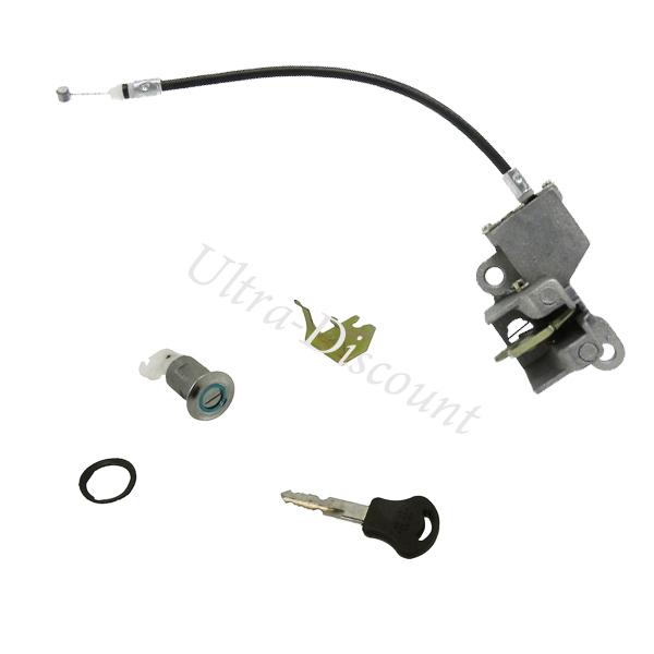 Serrure de selle pour scooter Baotian BT49QT-9, Piece Baotian BT49QT-9