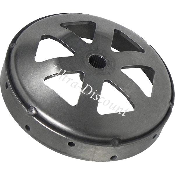 Cloche d'embrayage Ventilée - Allégée Scooter Baotian 50cc BT49QT-9, Pieces Baotian BT49QT-9