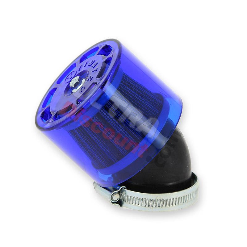 Filtre à air Racing pour Quad Bashan 200cc BS200S-7 40mm Bleu, Bashan 200cc BS200S7