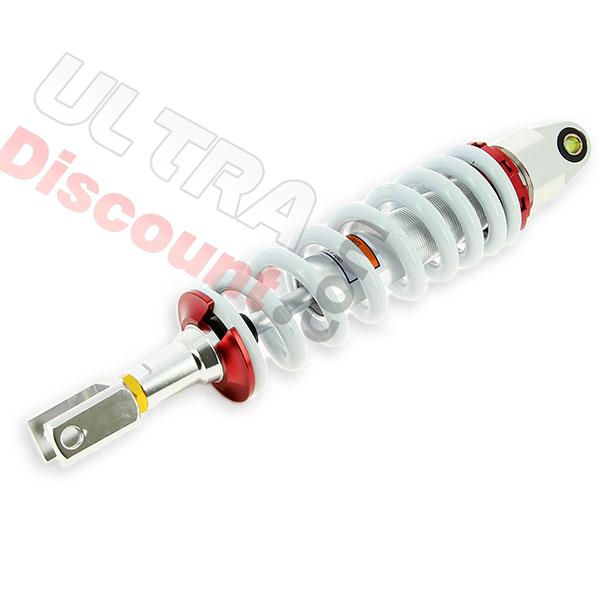 Amortisseur dirt bike 365mm à 380mm modèle 11-Blanc, Pieces Dirt Bike Amortisseur dirt bike 365mm à 380mm modèle 11-Blanc, Pieces Dirt Bike