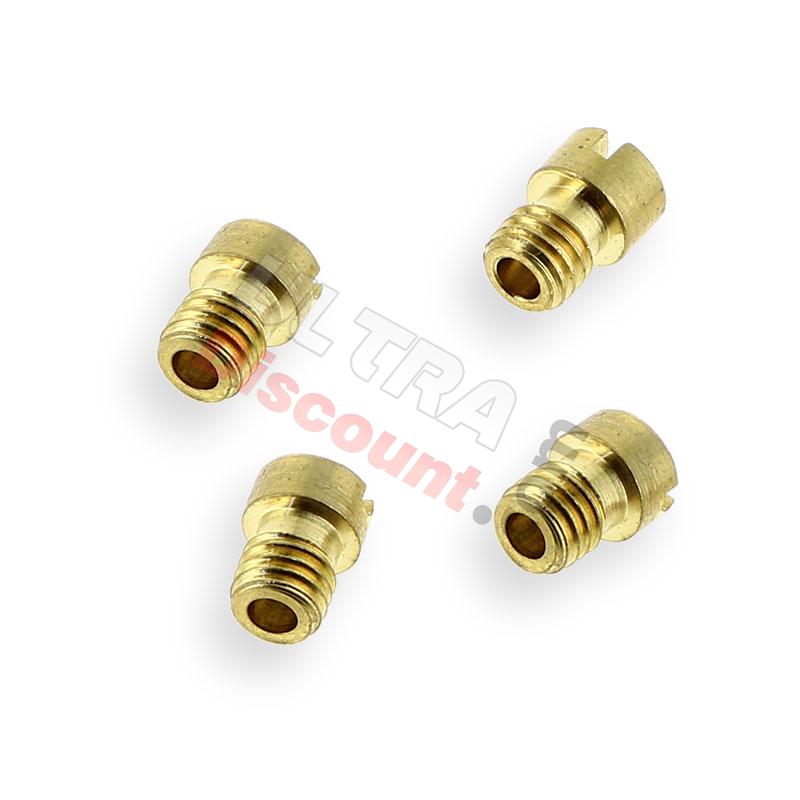 Lot de 4 gicleurs pour carburateur Mikuni (1.20-1.25-1.30-1.35), Pieces Dirt Bike