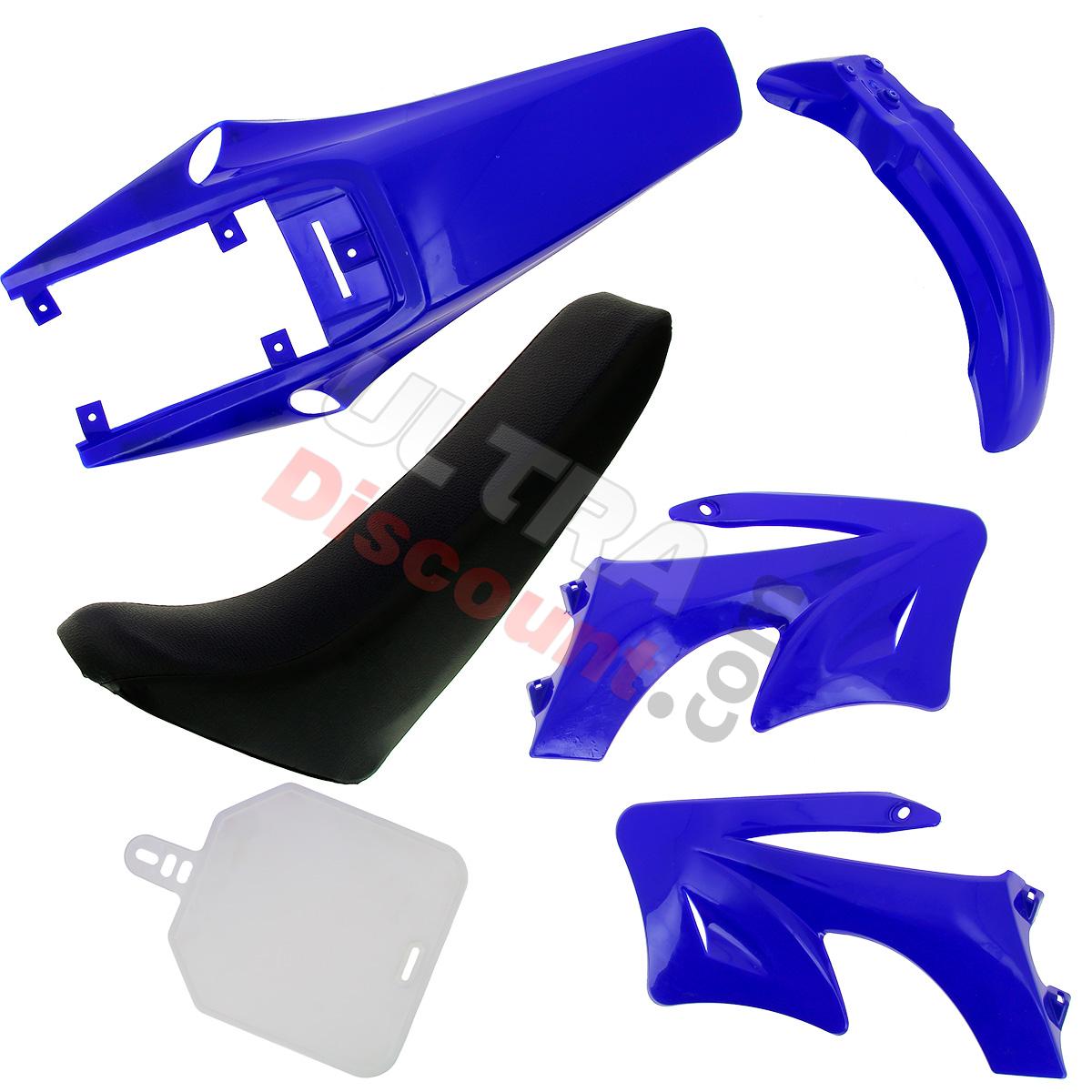 Carénage pour Dirt Bike Bleu (Type AGB27), Pieces Dirt Bike Carénage pour Dirt Bike Bleu (Type AGB27), Pieces Dirt Bike