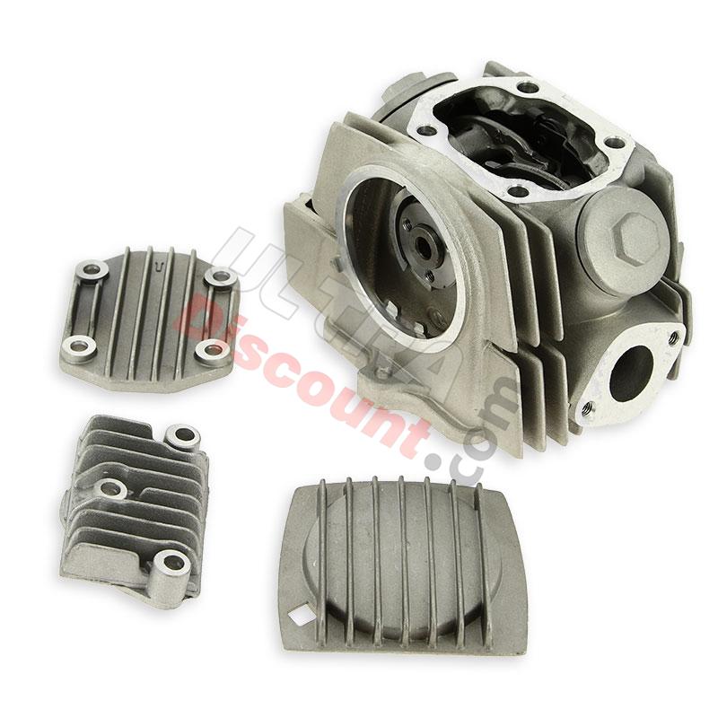 Culasse de dirt bike 125cc 1P52FMI 52.4mm + Capots (Loncin), Pieces Dirt Bike Culasse de dirt bike 125cc 1P52FMI 52.4mm + Capots (Loncin), Pieces Dirt Bike