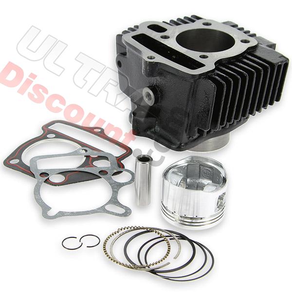 Kit Cylindre noir pour dirt bike 125cc ( LIFAN : 1P52FMI ), Pieces Dirt Bike Kit Cylindre noir pour dirt bike 125cc ( LIFAN : 1P52FMI ), Pieces Dirt Bike