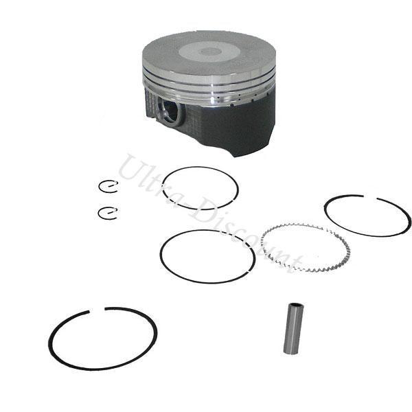 Kit piston dirt bike 125 cc avec revètement molybdéne (type 1), Pieces Dirt Bike Kit piston dirt bike 125 cc avec revètement molybdéne (type 1), Pieces Dirt Bike