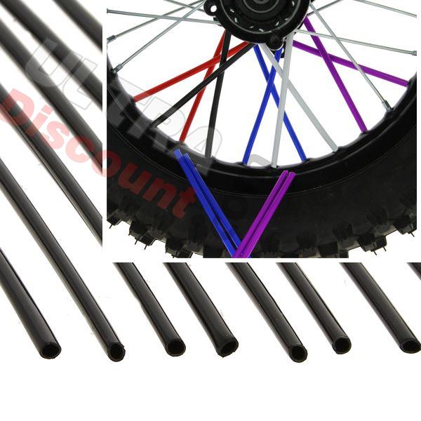 Couvre rayons pour dirt bike (12 pcs) - NOIR, Pieces Dirt Bike Couvre rayons pour dirt bike (12 pcs) - NOIR, Pieces Dirt Bike