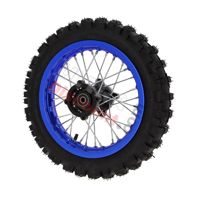 Roue Arrière 12'' Bleue pour Dirt Bike AGB29, Pieces Dirt Bike Roue Arrière 12'' Bleue pour Dirt Bike AGB29, Pieces Dirt Bike