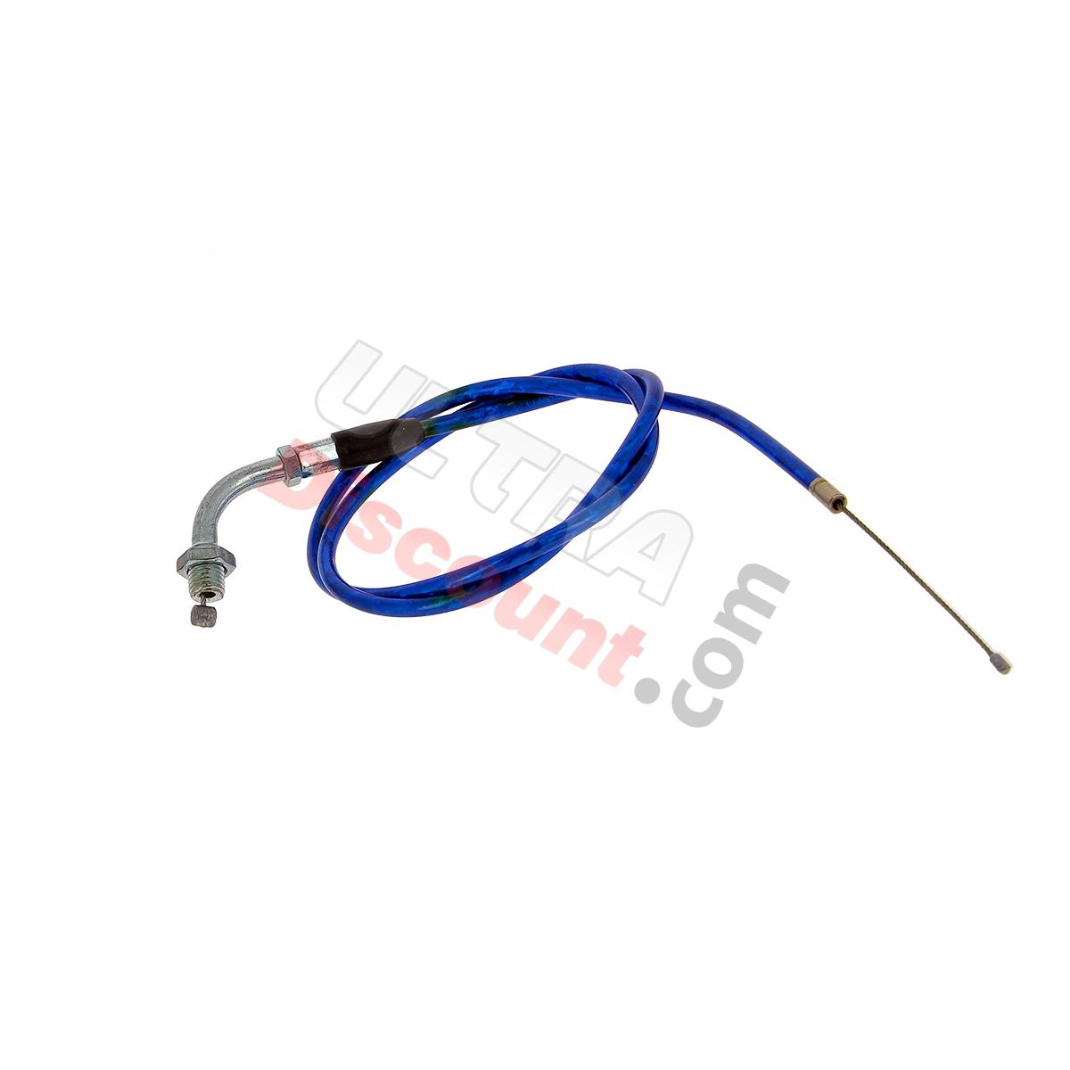 Cable d'Accélérateur Bleu pour Dirt Bike (Type A), Pieces Dirt Bike