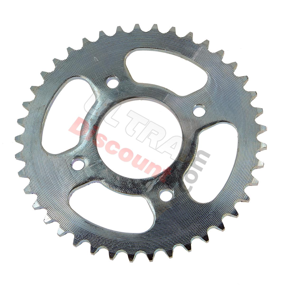 Couronne Renforcée 41 Dents Pas 420 pour Dirt Bike (Type 1), Pieces Dirt Bike Couronne Renforcée 41 Dents Pas 420 pour Dirt Bike (Type 1), Pieces Dirt Bike