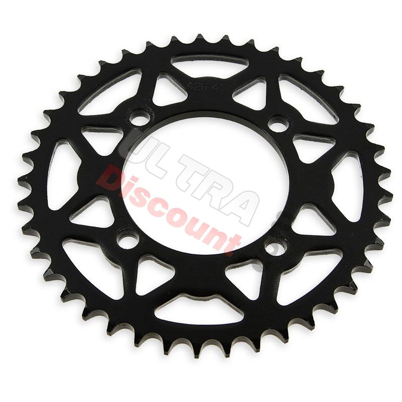 Couronne Renforcée 41 Dents Pas 428 pour Dirt Bike 76mm - Type 4, Pieces Dirt Bike Couronne Renforcée 41 Dents Pas 428 pour Dirt Bike 76mm - Type 4, Pieces Dirt Bike