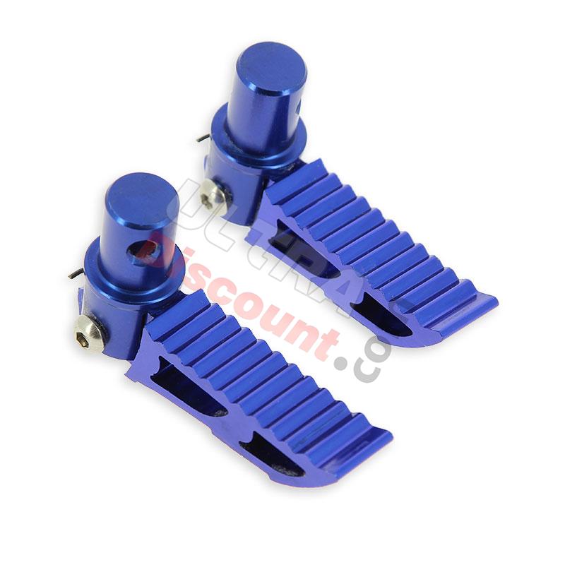 Cales pieds bleu Tuning type3 pour Pocket Bike, Pièces Pocket Bike Cales pieds bleu Tuning type3 pour Pocket Bike, Pièces Pocket Bike