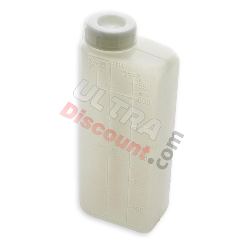 Bidon de mélange essence moteur 2 Temps 600ml, Pièces Pocket Bike Bidon de mélange essence moteur 2 Temps 600ml, Pièces Pocket Bike