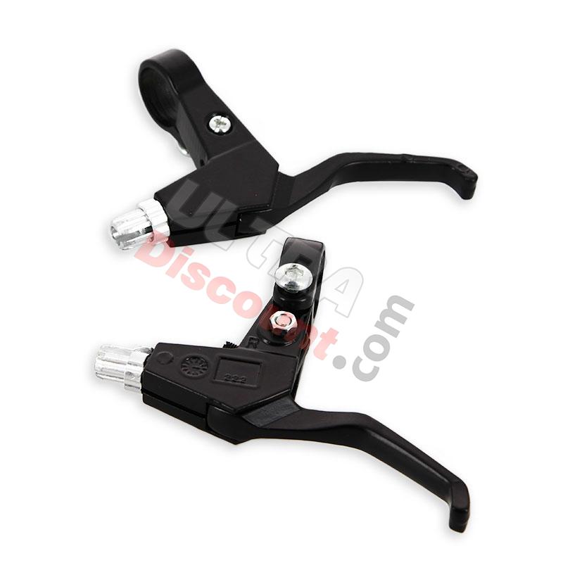 Poignées de frein en aluminium (Noire), Pièces Pocket Bike Poignées de frein en aluminium (Noire), Pièces Pocket Bike