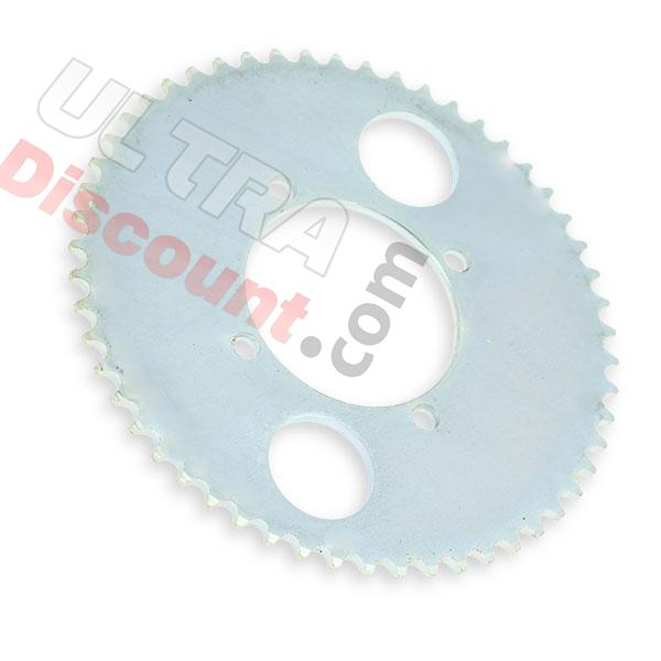 Couronne renforcée de 54 dents pour pocket bike 4T, Pieces Bike Nitro