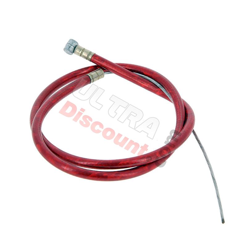 Câbles de frein Avant tuning rouge (70cm), Pièces Polini 911 GP3 Câbles de frein Avant tuning rouge (70cm), Pièces Polini 911 GP3