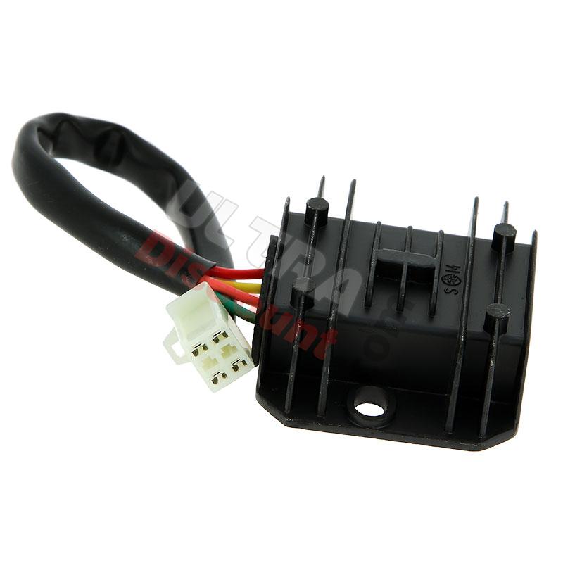 Régulateur-Rectifieur de Tension pour Quads Shineray 200STIIE-STIIE-B, Pièces Shineray 200STIIE et 200STIIEB