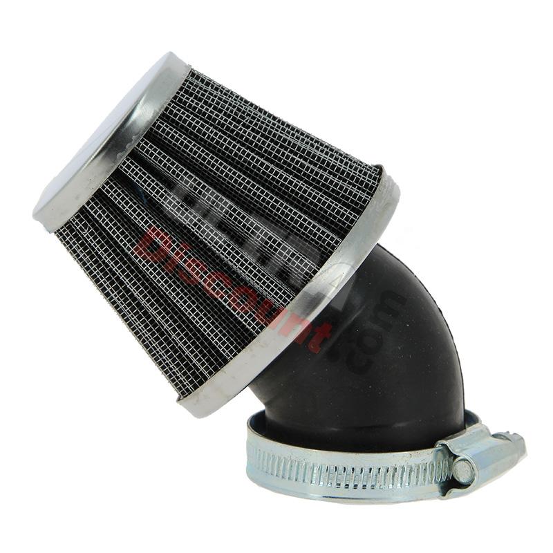 Filtre à air Racing Coudé pour quad Shineray 200cc (Ø:44mm), Pièces Shineray 200STIIE et 200STIIEB