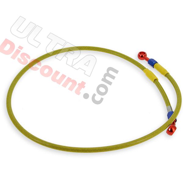 flexible de frein 100cm (Jaune), Pieces Dirt Bike flexible de frein 100cm (Jaune), Pieces Dirt Bike
