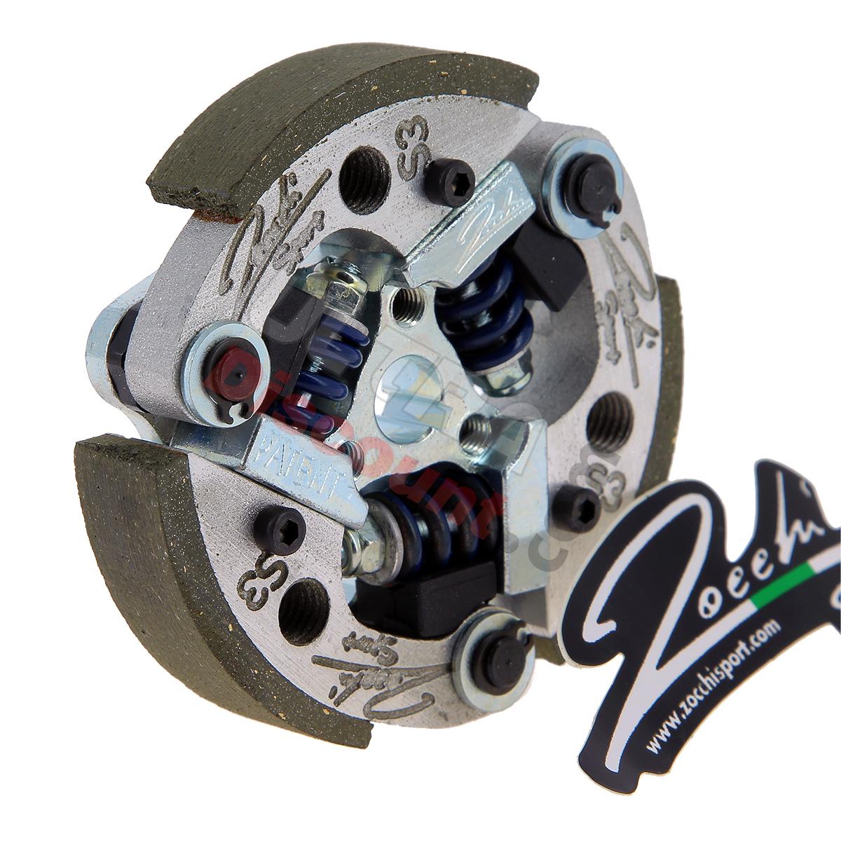 Embrayage Zocchi 3 Branches SPECIAL pour Pocket Bike MTA4, Pièces Pocket Blata MT4