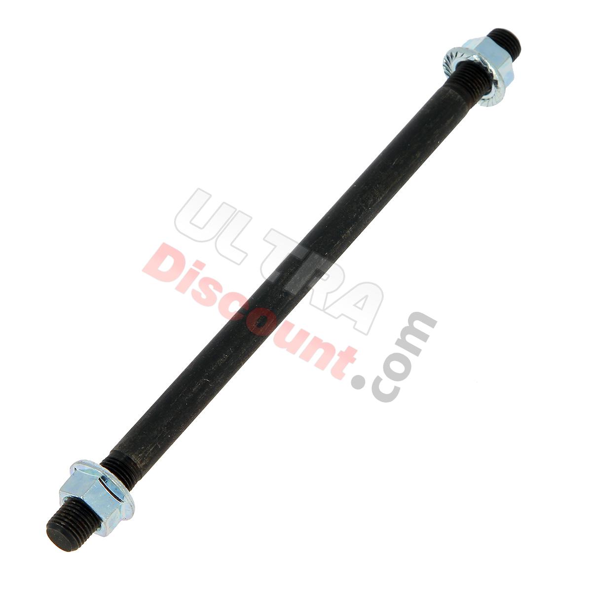 Axe de Roue Avant Ø10mm avec Écrous pour Pocket Bike MTA4 (185 mm), Pièces Pocket Blata MT4