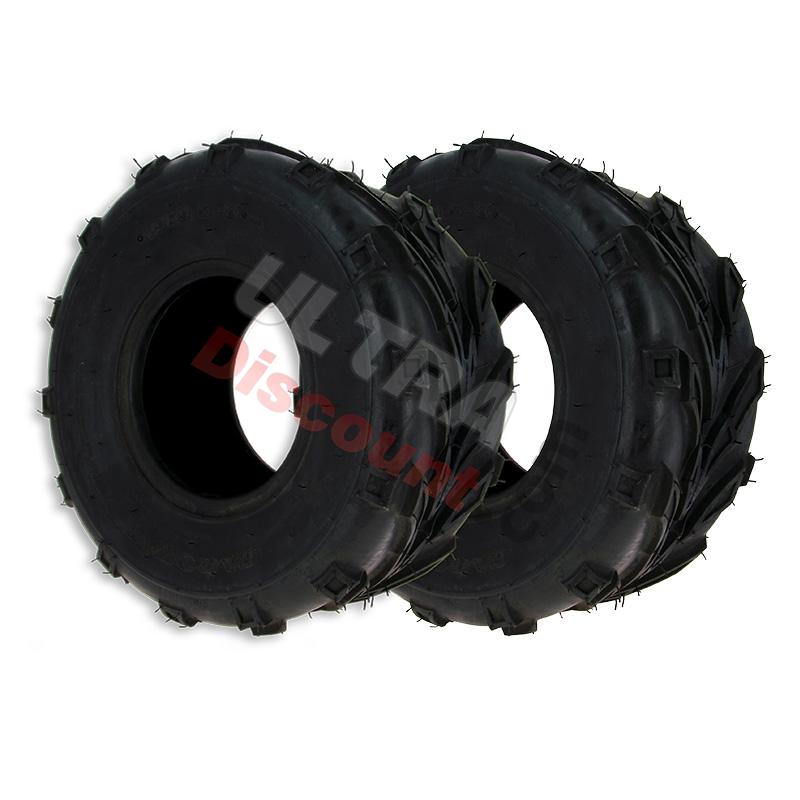Paire de Pneus Arrière Cross 19x9.5-8 pour Quads Shineray 250STXE, Pièces Shineray 250 STXE