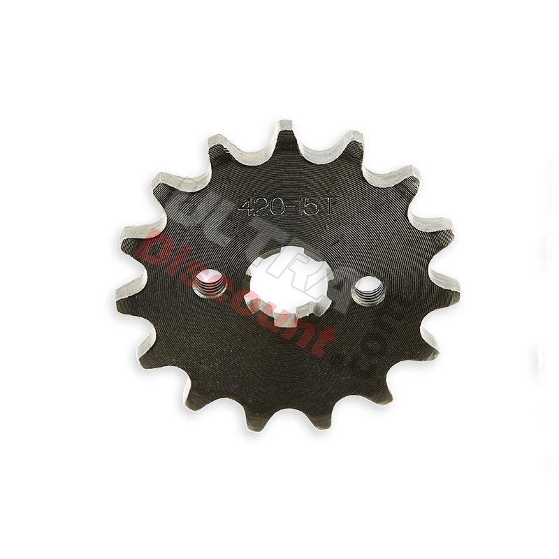 Pignon 15 dents pour ACE 50cc à 125cc 420, Pièces Ace Skyteam