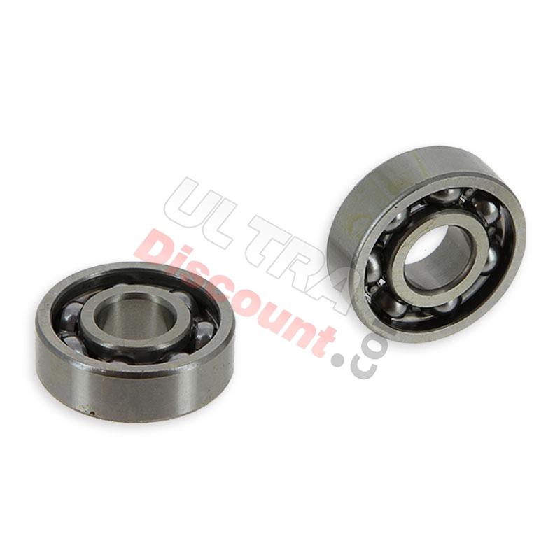 Paire de roulements de roue Baotian 50cc BT49QT-11 (6201), Pieces Baotian BT49QT-11