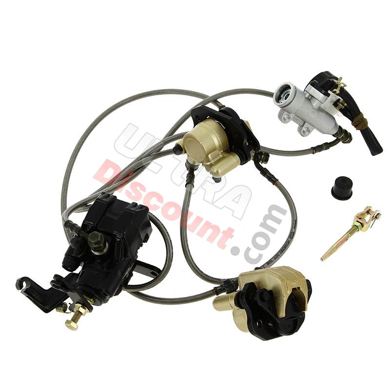 Kit freinage complet pour quad Bashan 250cc (BS250S-11), Bashan 250cc BS250S11 Kit freinage complet pour quad Bashan 250cc (BS250S-11), Bashan 250cc BS250S11