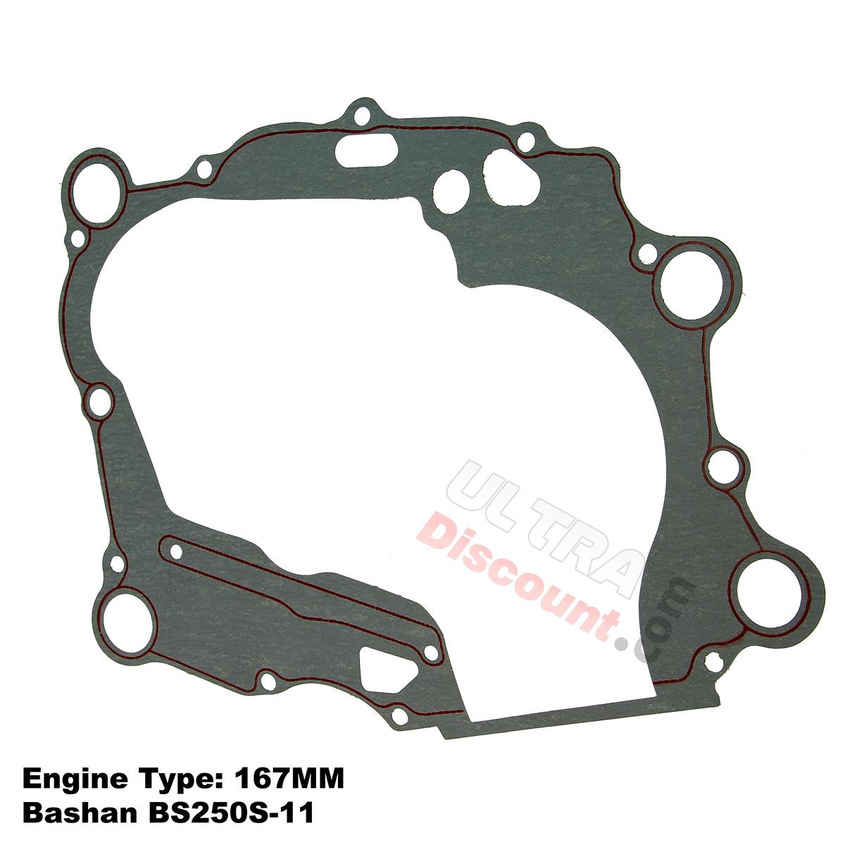 Joint de Carter d'Embiellage pour Quads Bashan BS250S-11 (Moteur 167MM), Bashan 250cc BS250S11