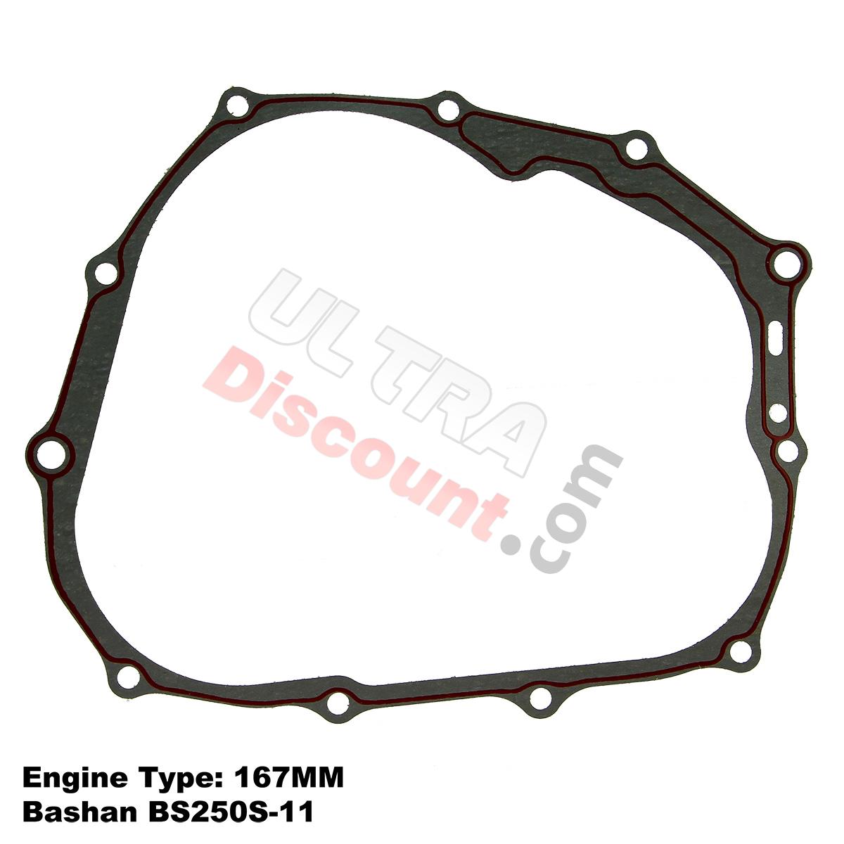 Joint de Carter d'Embrayage pour Quads Bashan BS250S-11 (Moteur 167MM), Bashan 250cc BS250S11 Joint de Carter d'Embrayage pour Quads Bashan BS250S-11 (Moteur 167MM), Bashan 250cc BS250S11