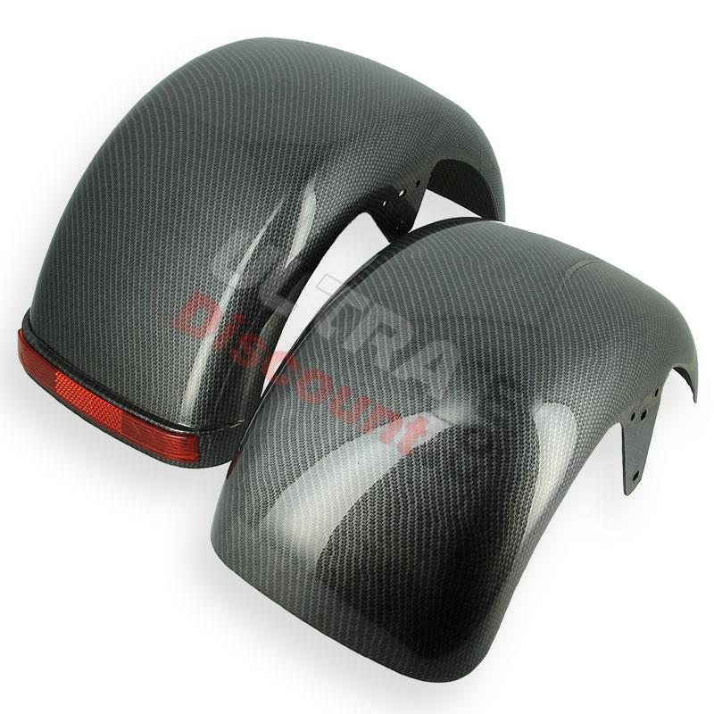 Gardes boue pour CityCoco - Noir Carbone, Pièces Citycoco