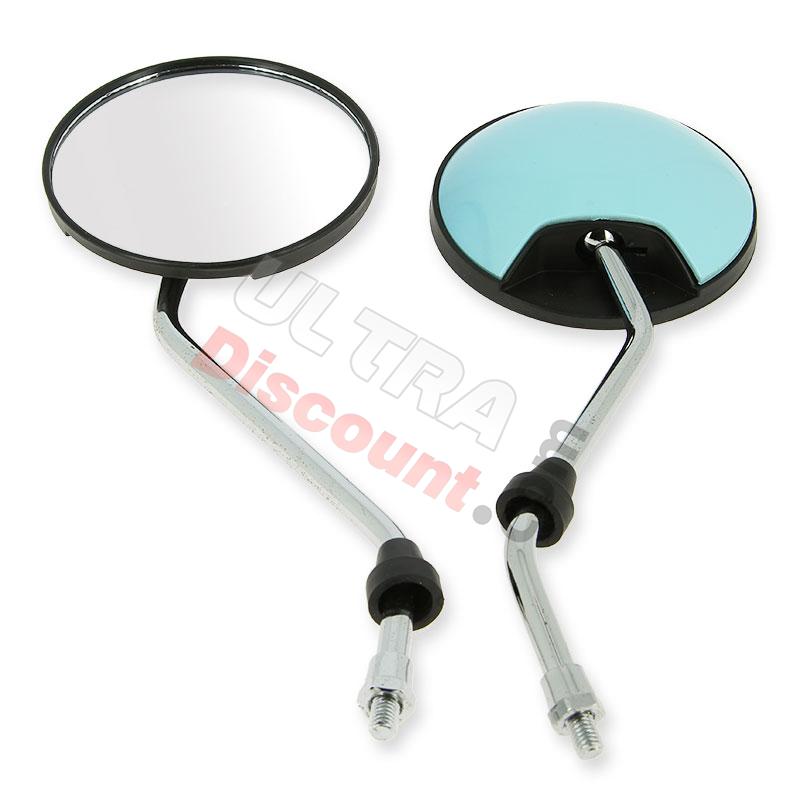 Lot de rétroviseurs pour Citycoco Shopper - Bleu, pièces citycoco shopper M1P Lot de rétroviseurs pour Citycoco Shopper - Bleu, pièces citycoco shopper M1P