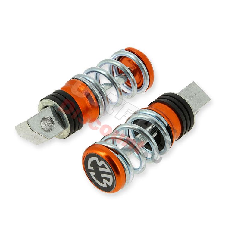 Cales pieds Citycoco orange, Pièces Citycoco