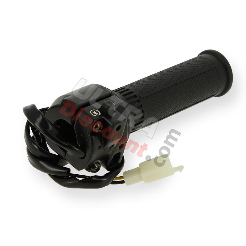 Commodo droit complet pour PBR 50cc à 125cc (Après 10-2015) - Noir, Pièces PBR Skyteam ZB Honda