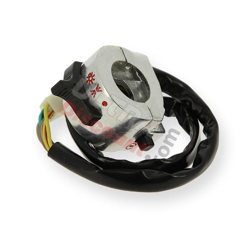 Commodo droit pour Monkey - Gorilla 50cc à 125cc (Avant 10-2015) - Alu, Pièces Monkey - Gorilla Commodo droit pour Monkey - Gorilla 50cc à 125cc (Avant 10-2015) - Alu, Pièces Monkey - Gorilla