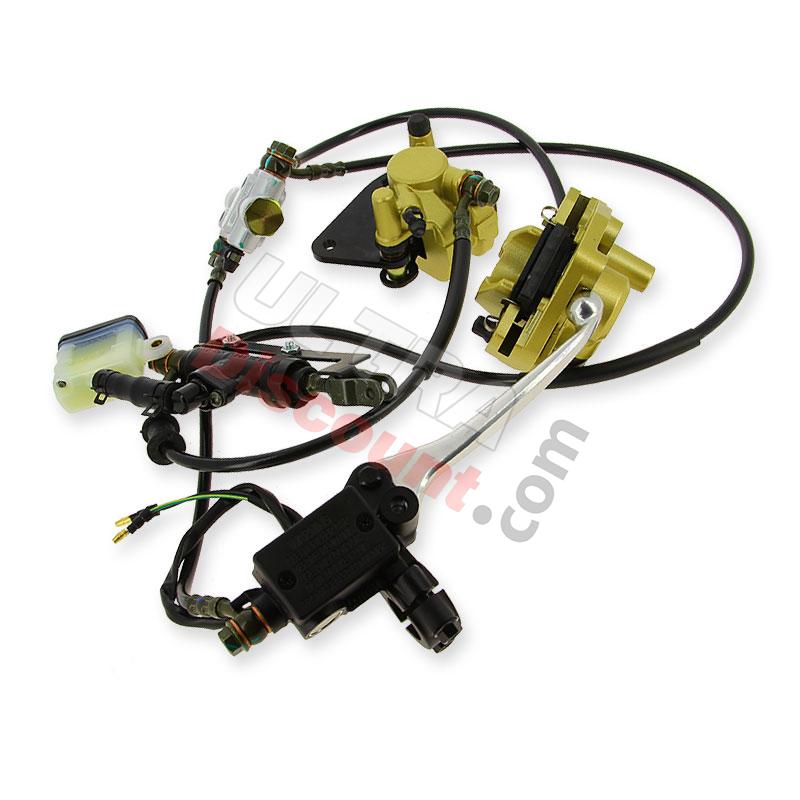 Kit freinage complet pour Skyteam Skymax 125cc (Euro 4 et Euro 5), Pièces Dax Skymax
