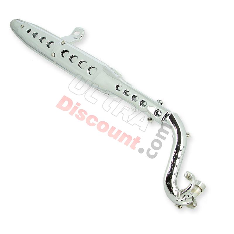 Pot d'échappement Dax 50cc - Chrome, Pièces Dax Skymax