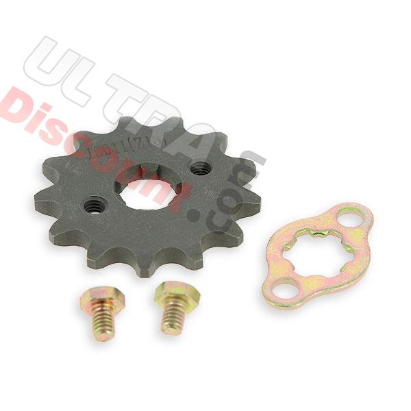 Pignon et fixations pour moteur 50cc pour Dax Skyteam, Pièces Dax Skymax Pignon et fixations pour moteur 50cc pour Dax Skyteam, Pièces Dax Skymax
