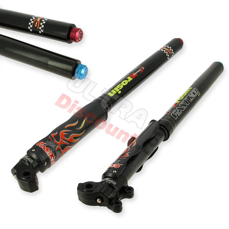 Bras de fourche FASTACE 700mm, axe 15mm - Noir, Pieces Dirt Bike