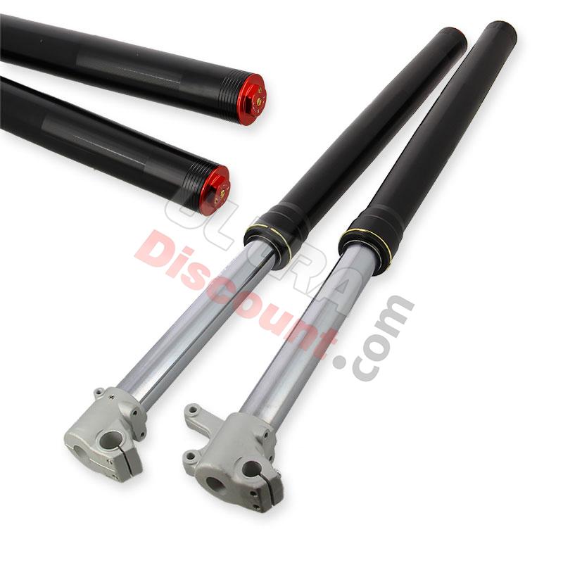 Bras de fourche de Haute Qualité 800mm, double réglage, axe 12mm - Noir, Pieces Dirt Bike