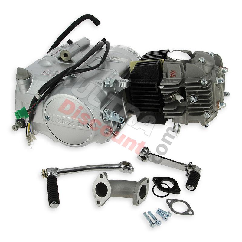Moteur 125cc LIFAN 1P54FMI avec démarrage au kick, Pieces Dirt Bike Moteur 125cc LIFAN 1P54FMI avec démarrage au kick, Pieces Dirt Bike