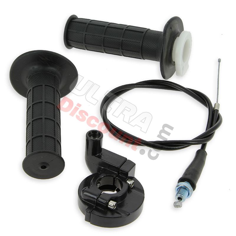 Poignée d'accélérateur Dirt Bike complète, Pieces Dirt Bike Poignée d'accélérateur Dirt Bike complète, Pieces Dirt Bike