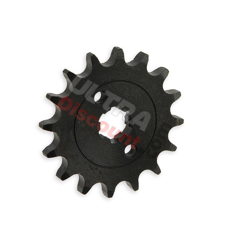 Pignon renforcé de 16 dents pour dirt (428 : Ø:17mm), Pieces Dirt Bike Pignon renforcé de 16 dents pour dirt (428 : Ø:17mm), Pieces Dirt Bike