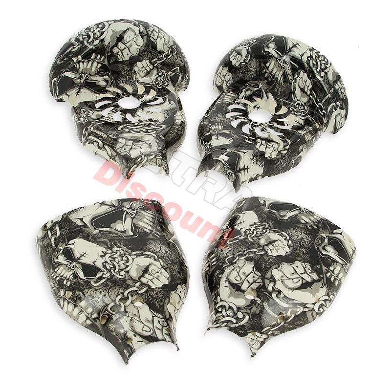 Coque hoverboard 10 pouces type 2 - noir et blanc, pièces hoverboard