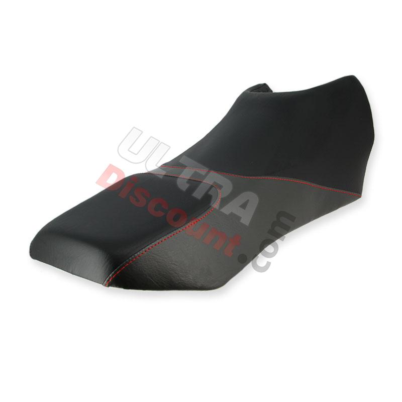 Selle PBR 2 places - Noire avec surpiquage rouge, Pièces PBR Skyteam ZB Honda