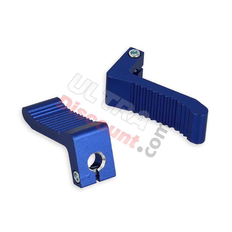 Câle Pieds aluminium BLEU, Pièces Pocket Bike Câle Pieds aluminium BLEU, Pièces Pocket Bike