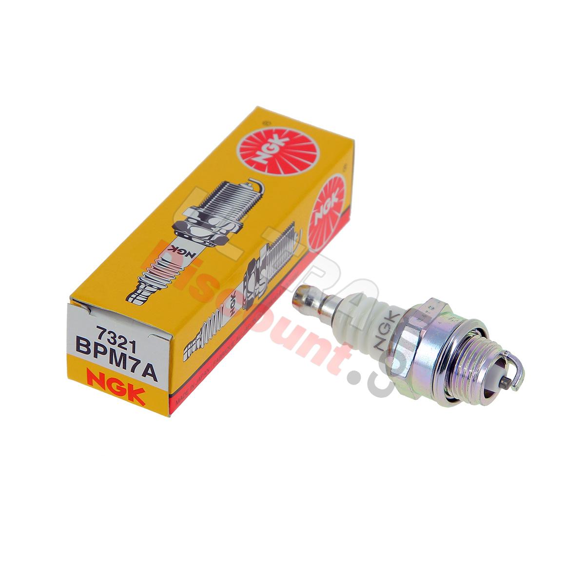 Bougie NGK Racing BPM7A pour Moteur d'Origine de Pocket Cross, Pièces Pocket Cross
