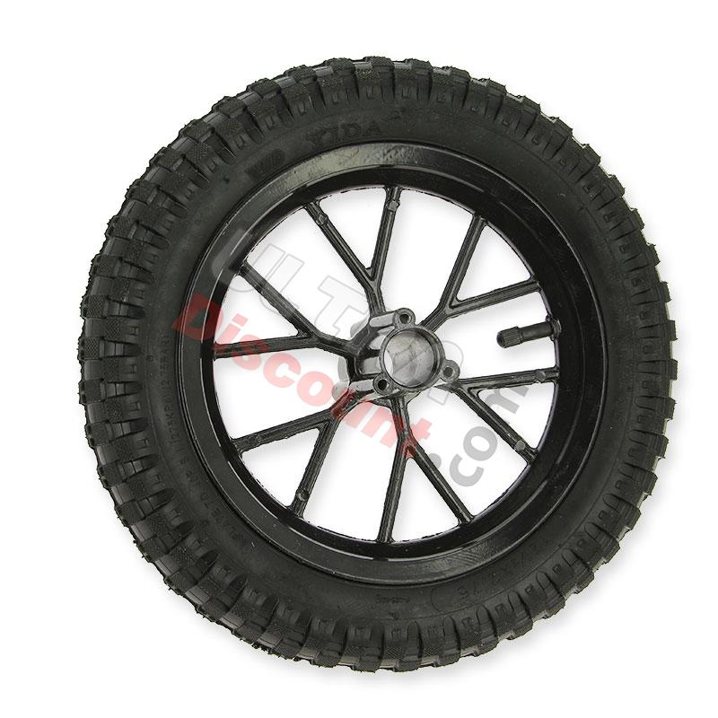 Roue arrière complète pocket bike Cross (8'' noir), Pièces Pocket Cross Roue arrière complète pocket bike Cross (8'' noir), Pièces Pocket Cross