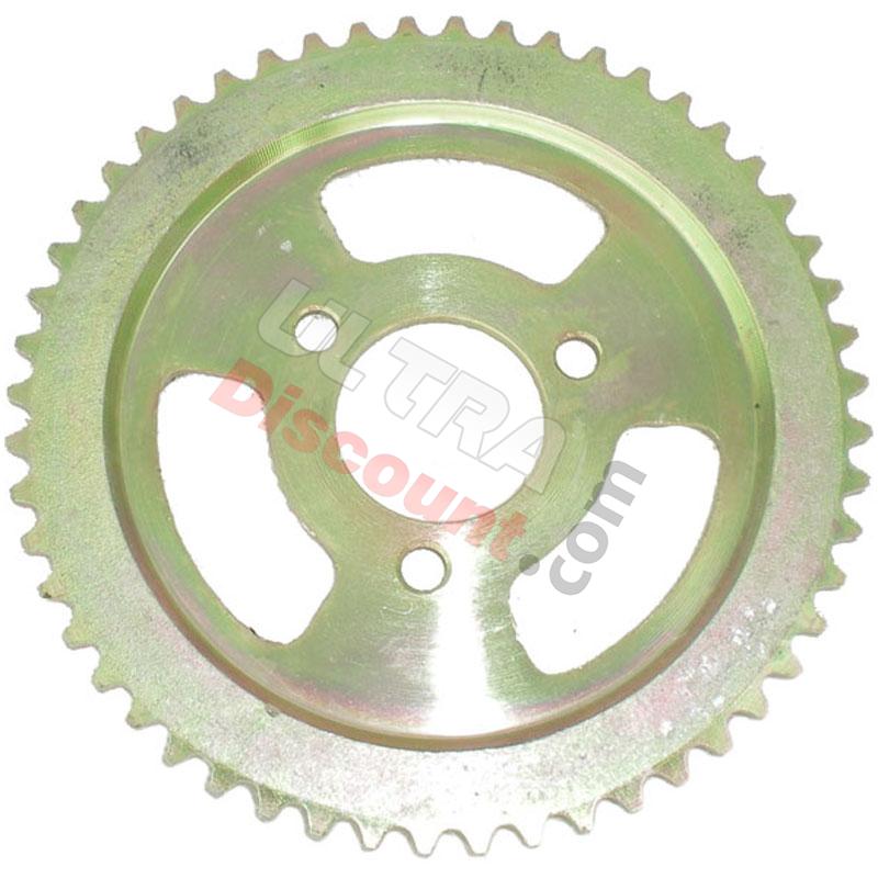 Couronne 52 dents pour Pocket Bike Polini GP3, Pièces Polini 911 GP3